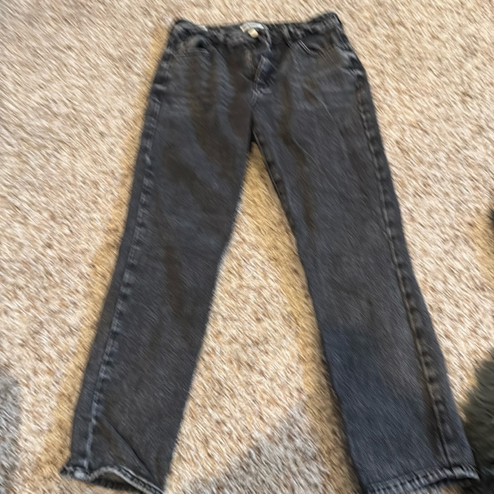 Faded black Girls Jeans